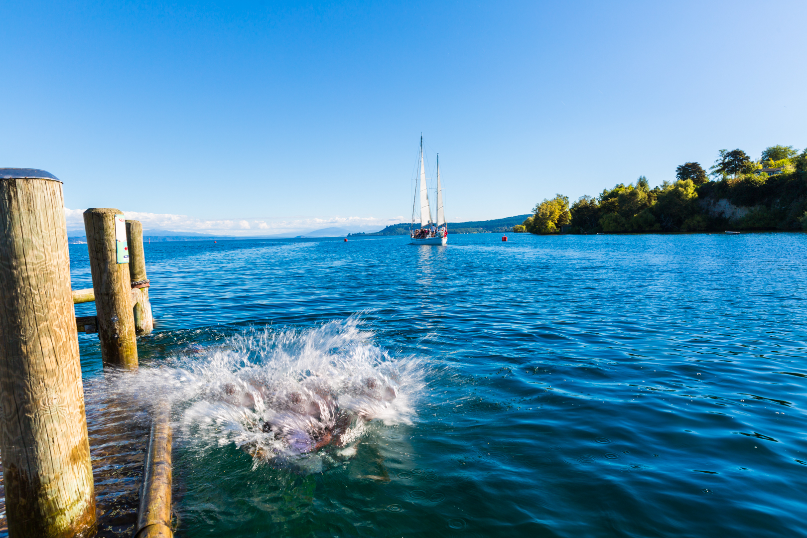 Lake Taupo New Zealand